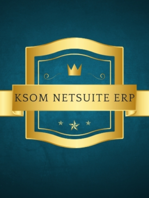 KSOM NETSUITE ERP - Monthly